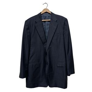 Hickey Freeman Collection Dark Gray Pinstripe Blazer Men’s 41R
